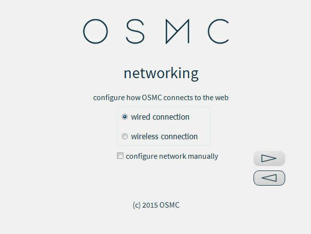 OSMC Netzwerk konfigurieren
